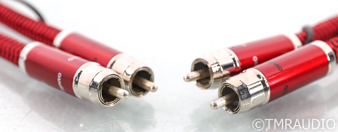AudioQuest Colorado RCA Cables; 1.5m Pair Interconnects; 72v DBS