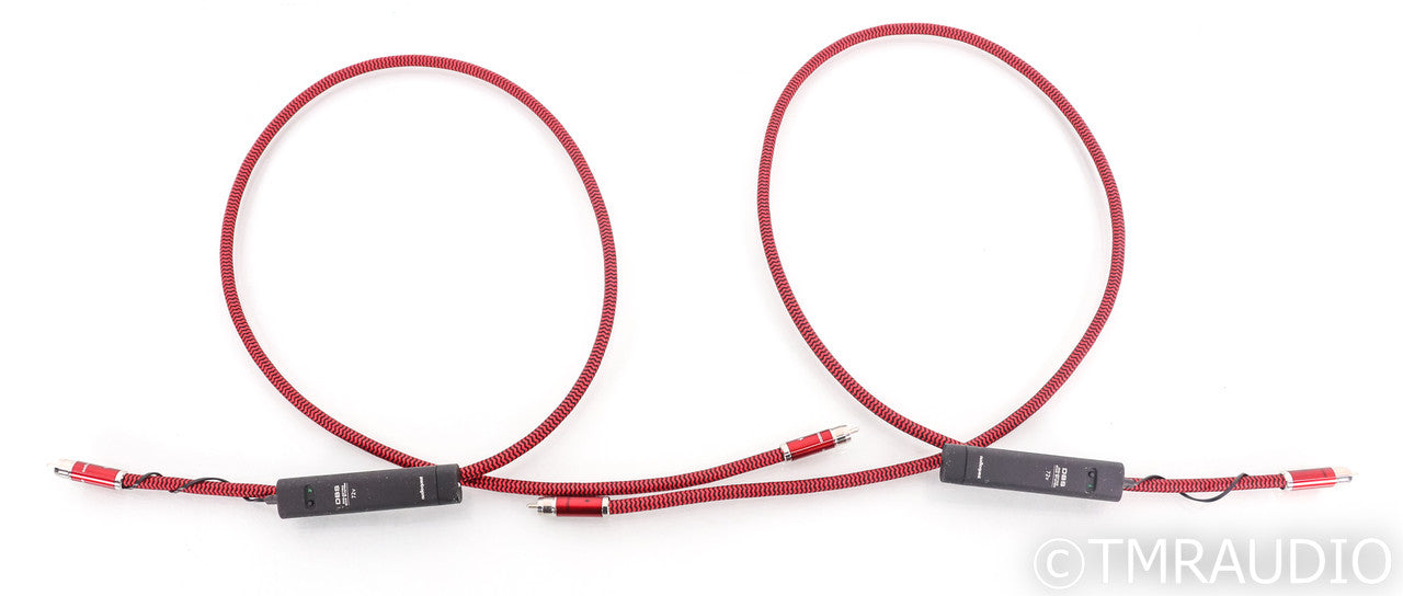 AudioQuest Colorado RCA Cables; 1.5m Pair Interconnects; 72v DBS