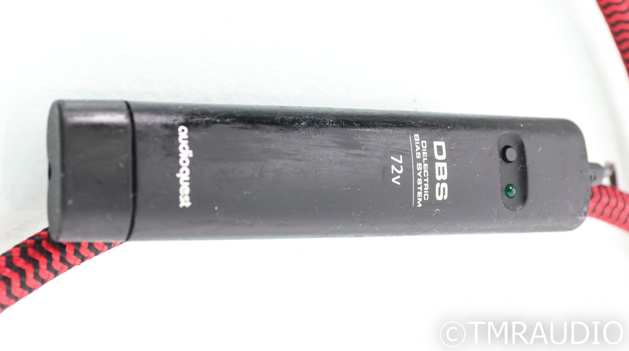 AudioQuest Colorado RCA Cables; 1m Pair Interconnects; 72v DBS