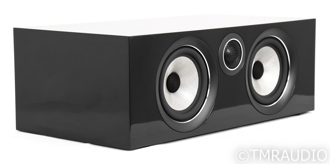 B&W HTM72 S2 Center Channel Speaker; HTM-72 S-2; Piano Black
