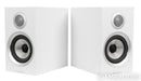 B&W 707 S2 Bookshelf Speakers; S-2; Satin White Pair