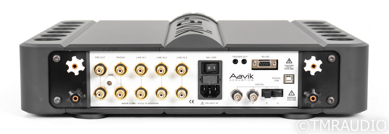 Aavik U-380 Stereo Integrated Amplifier; Apple Remote; DAC; USB; MM Phono