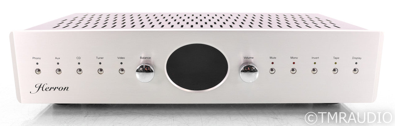 Herron Audio VTSP-3A Stereo Tube Preamplifier; Remote; VTSP3A; Silver