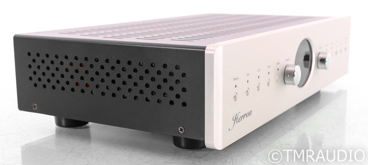 Herron Audio VTSP-3A Stereo Tube Preamplifier; Remote; VTSP3A; Silver
