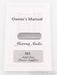 Herron Audio M1 Mono Power Amplifier; Silver Pair