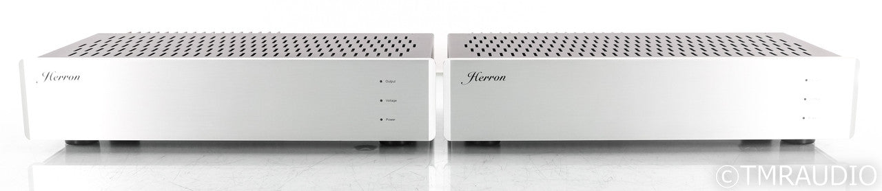 Herron Audio M1 Mono Power Amplifier; Silver Pair
