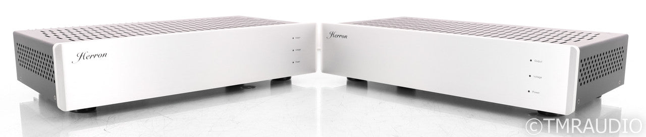 Herron Audio M1 Mono Power Amplifier; Silver Pair