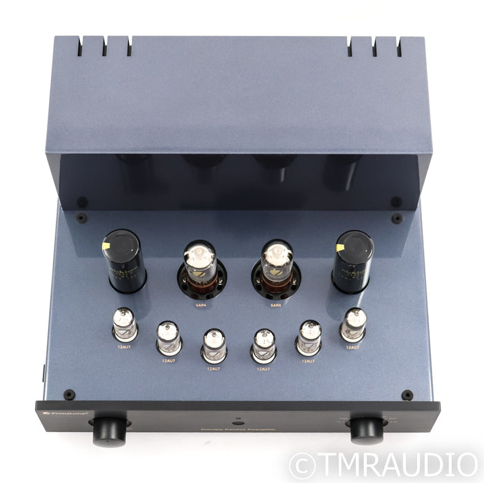 PrimaLuna DiaLogue Premium Stereo Tube Preamplifier; Remote; Black