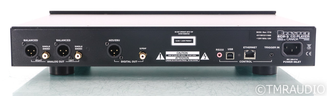 Bryston BCD-3 CD Player; BCD3; Remote