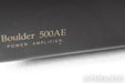 Boulder 500AE Dual Mono Power Amplifier; 500-AE; Black