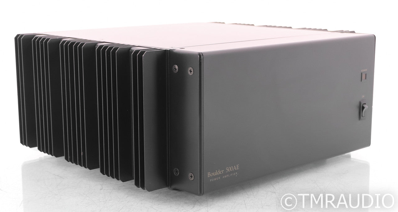 Boulder 500AE Dual Mono Power Amplifier; 500-AE; Black