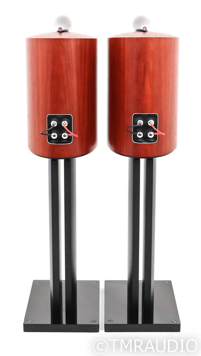 B&W 805 D3 Bookshelf Speakers; Rosewood Pair w/ Stands; 805D3
