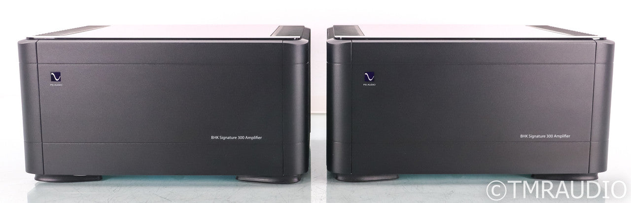 PS Audio BHK Signature 300 Mono Tube Hybrid Power Amplifier; Black Pair (Used)