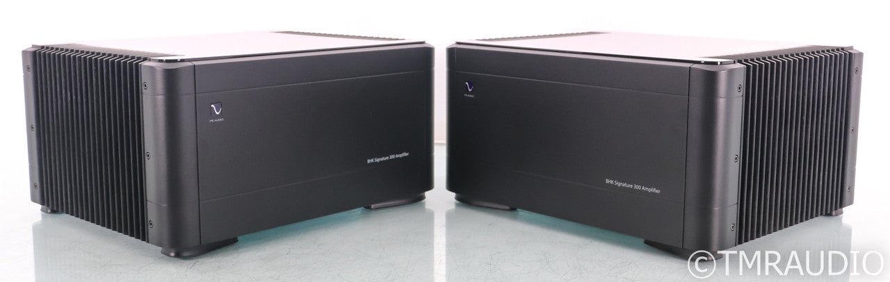 PS Audio BHK Signature 300 Mono Tube Hybrid Power Amplifier; Black Pair (Used)