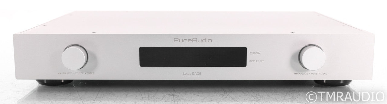 PureAudio Lotus DAC5 DAC; D/A Converter; Silver; Remote