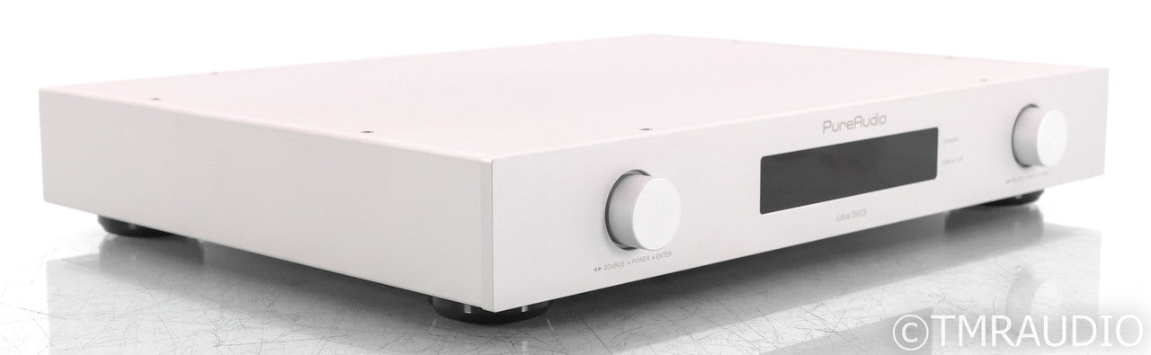 PureAudio Lotus DAC5 DAC; D/A Converter; Silver; Remote