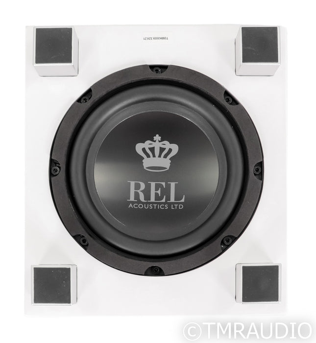 REL T/Zero MkIII 6.5" Powered Subwoofer; Piano White (Open Box)