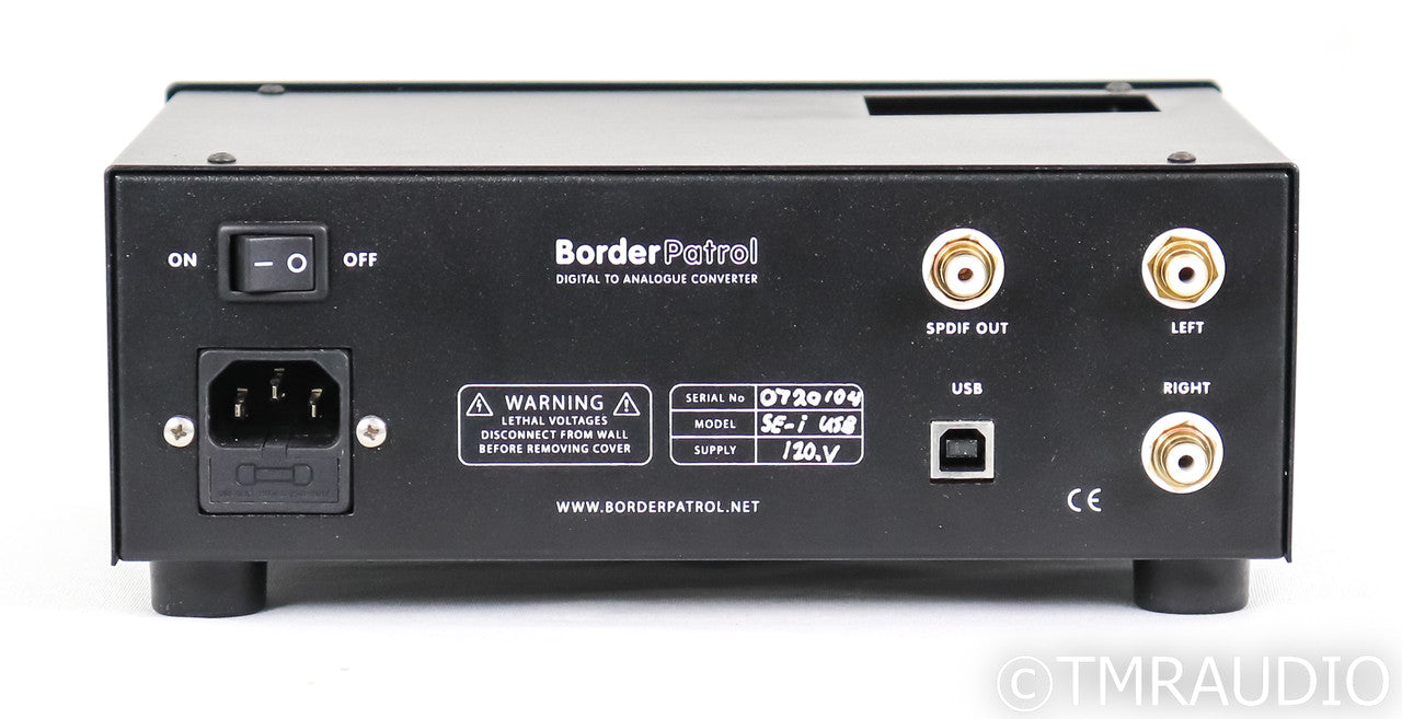 Border Patrol SE-i USB DAC; D/A Converter; SEI; Black