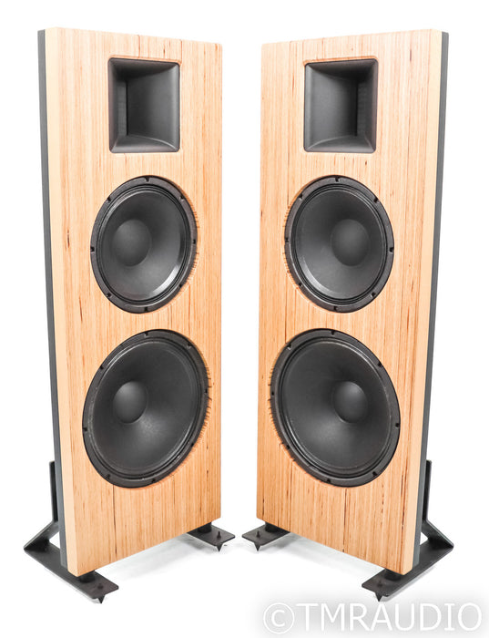 Spatial Audio X3 Open Baffle Powered Floorstanding Speakers; X-3; Maple Pair