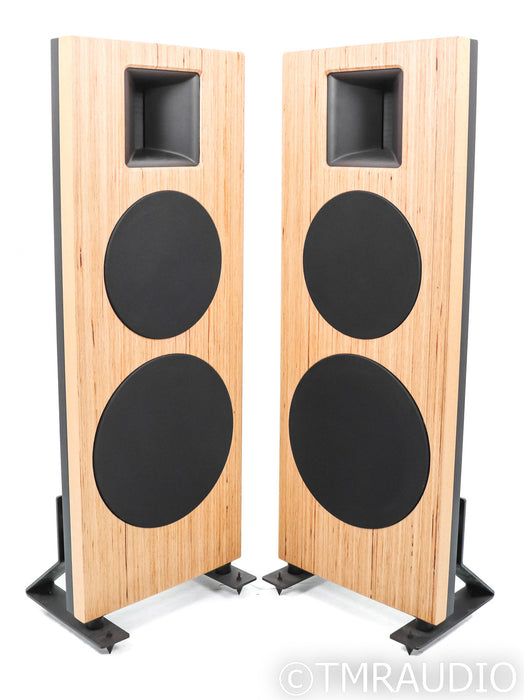 Spatial Audio X3 Open Baffle Powered Floorstanding Speakers; X-3; Maple Pair