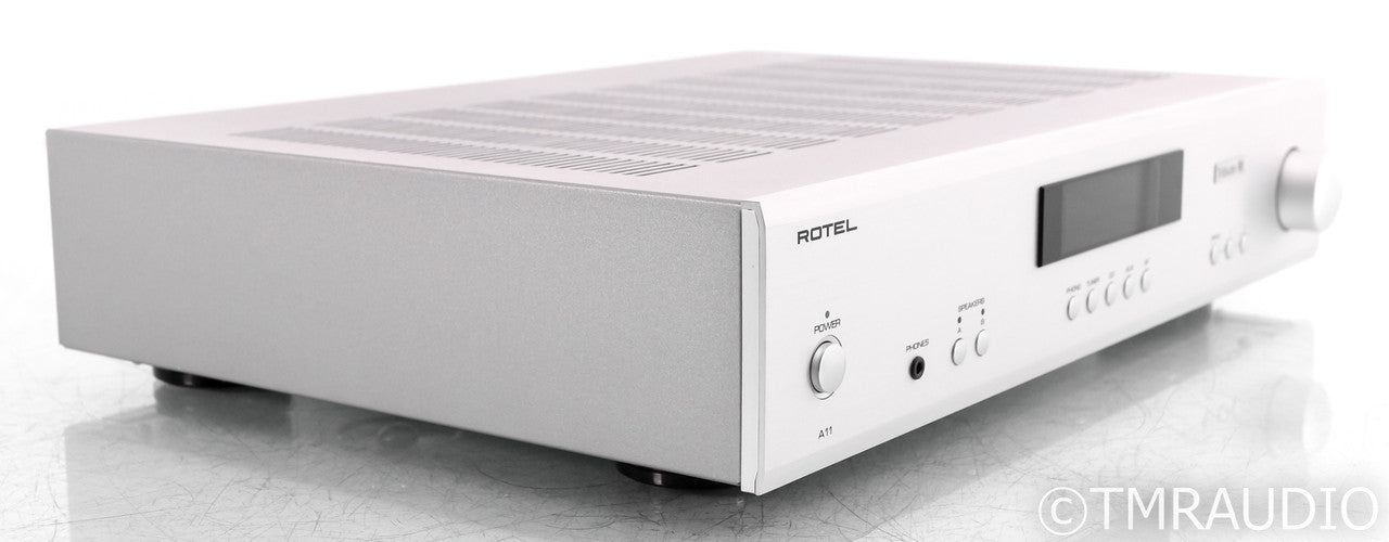 Rotel A11 Tribute Stereo Integrated Amplifier; Silver (Open Box