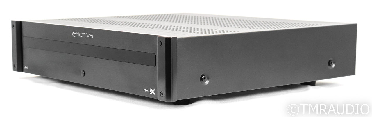 Emotiva BasX A4 4-Channel Power Amplifier; Black; A-4