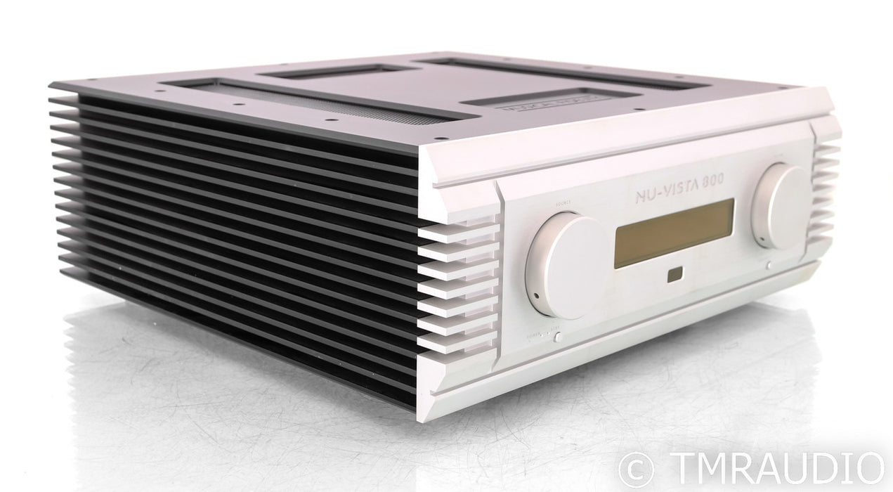 Musical Fidelity Nu-Vista 800 Stereo Integrated Amplifier; Silver; Remote