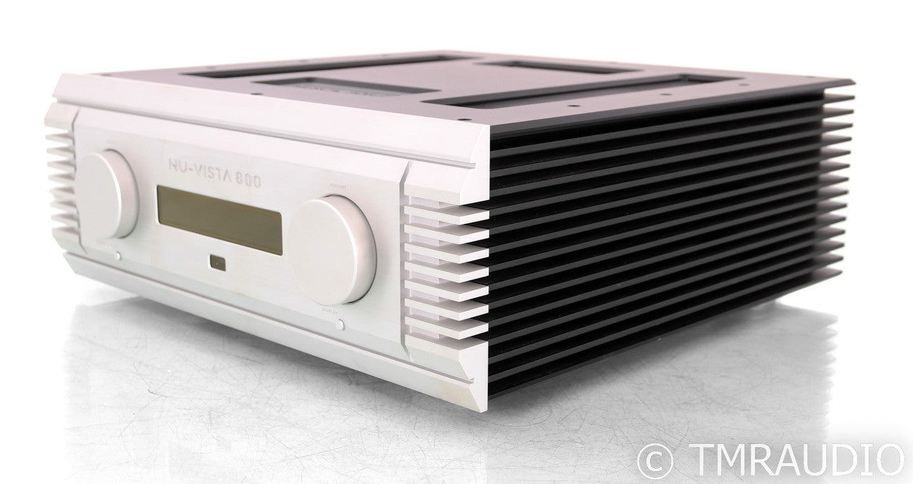 Musical Fidelity Nu-Vista 800 Stereo Integrated Amplifier; Silver; Remote