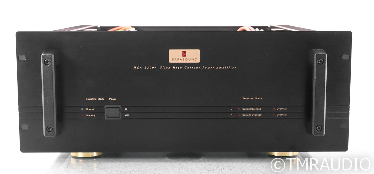 Parasound HCA-2200 MkII Stereo Power Amplifier; HCA2200; AS-IS (Parts Only)