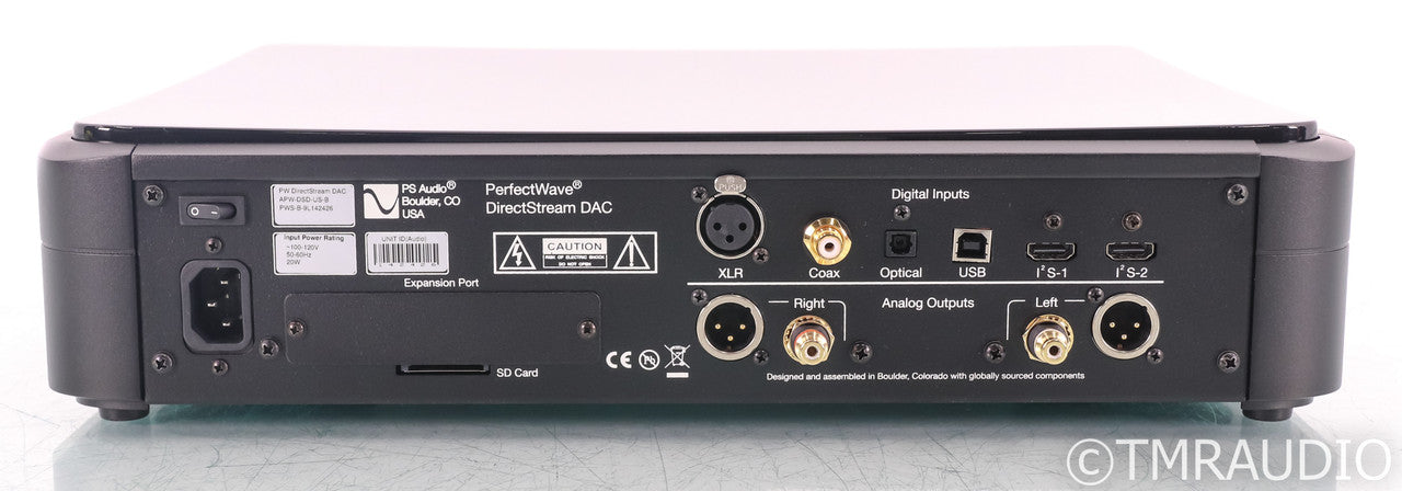 PS Audio PerfectWave DirectStream DAC; Remote; Black; D/A Converter (Used)
