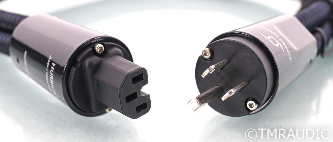 AudioQuest Hurricane HC Power Cable; Variable Current; 1m AC Cord; 72v DBS