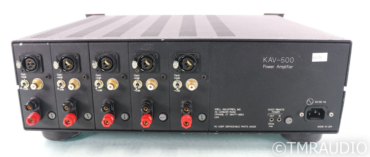 Krell KAV-500 5 Channel Power Amplifier; KAV500