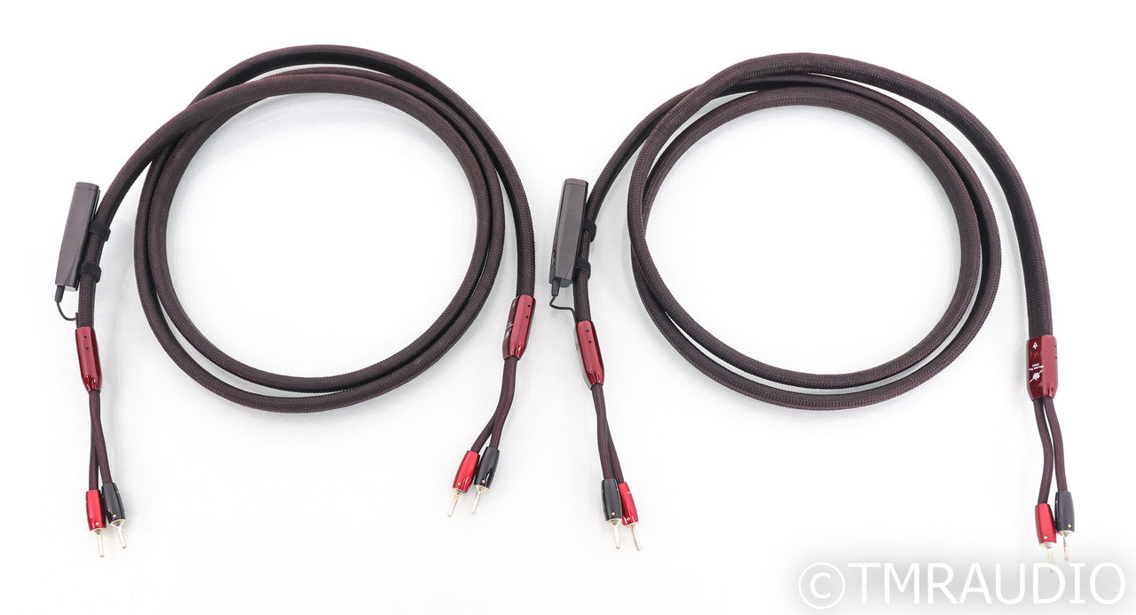 AudioQuest William Tell Zero Speaker Cables; 10ft Pair; 72v DBS