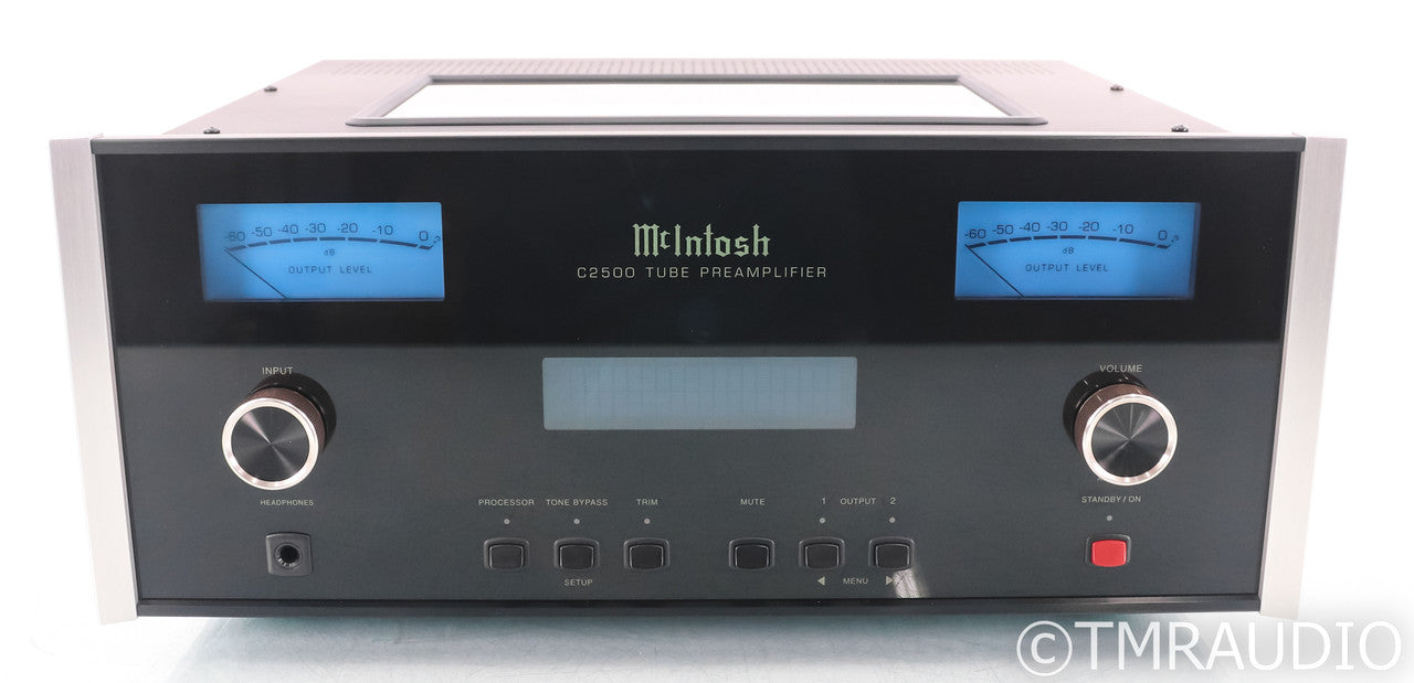 McIntosh C2500 Stereo Tube Preamplifier; Remote; DAC; MM / MC Phono