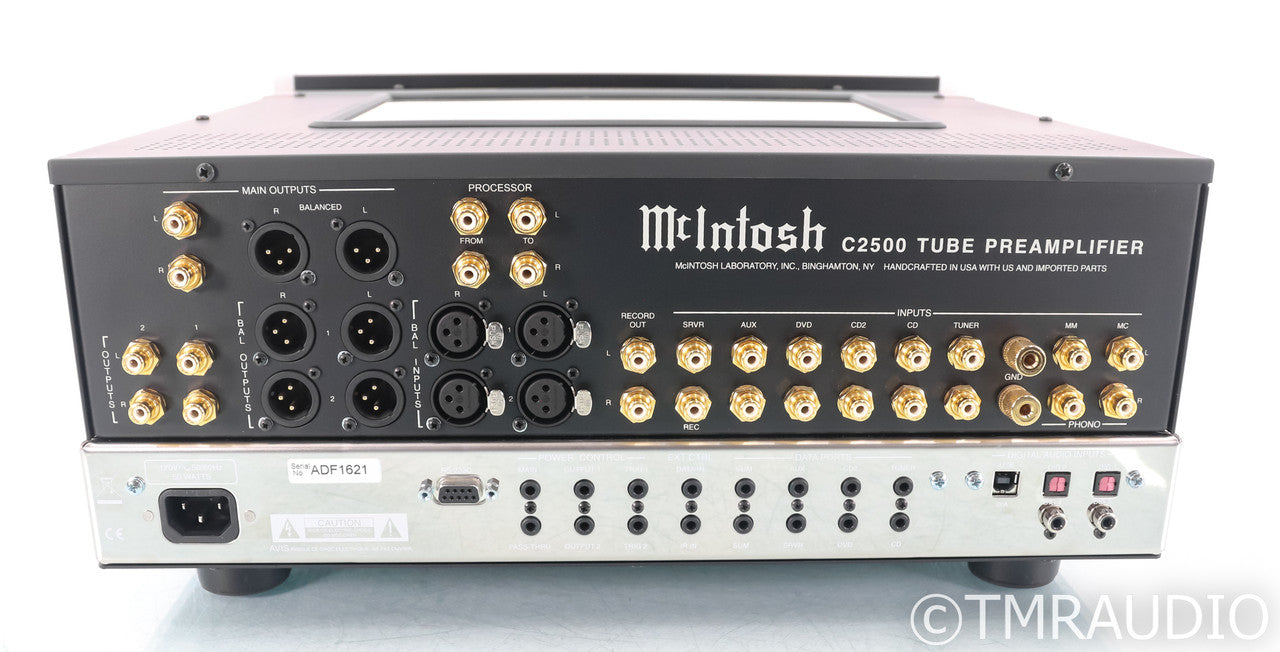 McIntosh C2500 Stereo Tube Preamplifier; Remote; DAC; MM / MC Phono