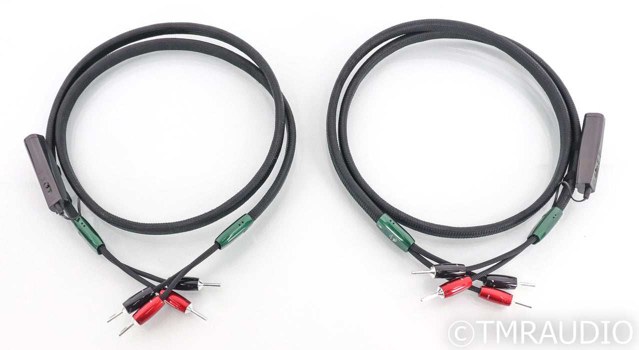 AudioQuest Robin Hood Zero Speaker Cables; 6ft Pair; 72v DBS (Open Box)