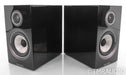 B&W 707 S2 Bookshelf Speakers; 707S2; Gloss Black Pair