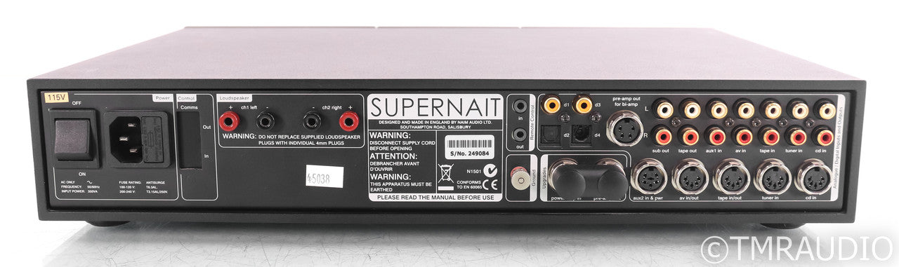 Naim Supernait Stereo Integrated Amplifier; Remote