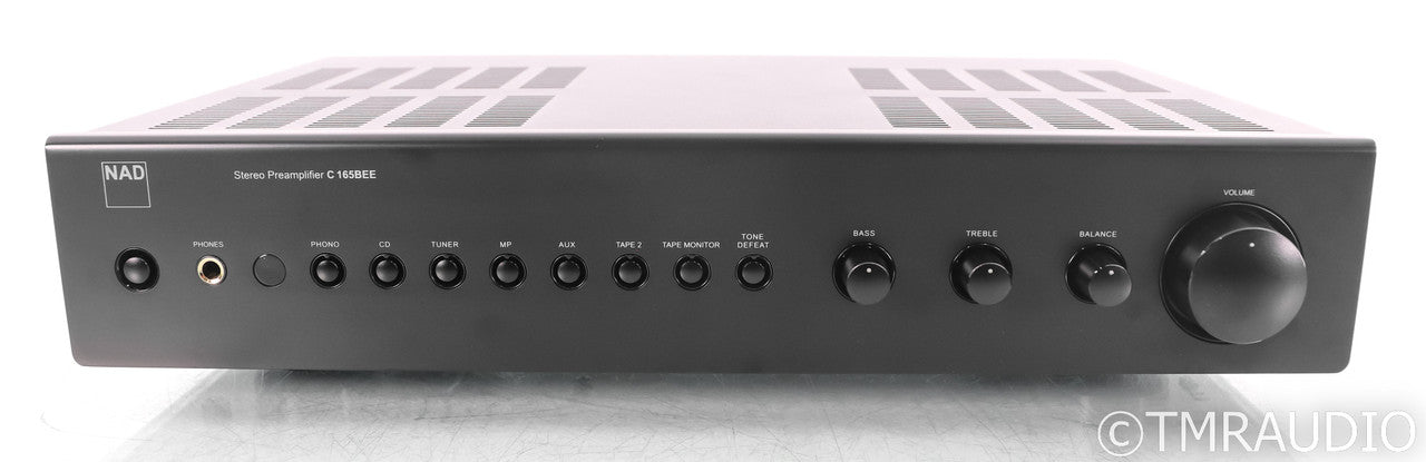NAD C 165BEE Stereo Preamplifier; Remote; MM / MC Phono (Open Box)