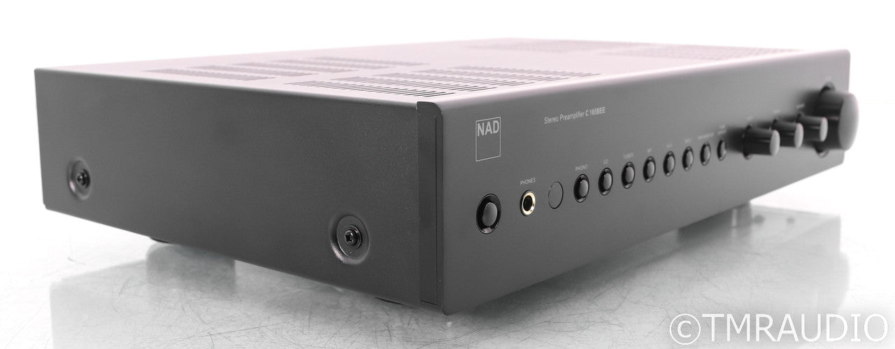 NAD C 165BEE Stereo Preamplifier; Remote; MM / MC Phono (Open Box)