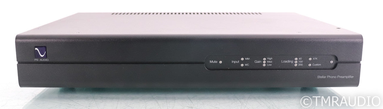 PS Audio Stellar MM / MC Phono Preamplifier; Black; Remote (Used)