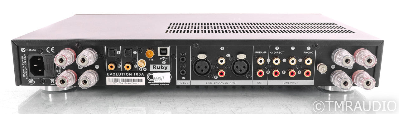 Creek Audio Evolution 100A Stereo Integrated Amplifier; Ruby DAC; Remote