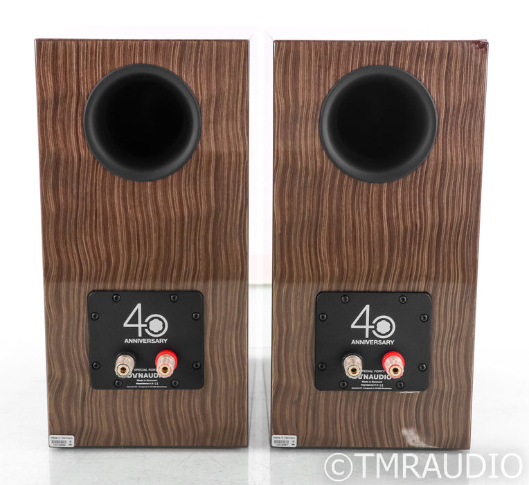 Dynaudio Special Forty Bookshelf Speakers; 40th Anniversary; Ebony Wave Pair