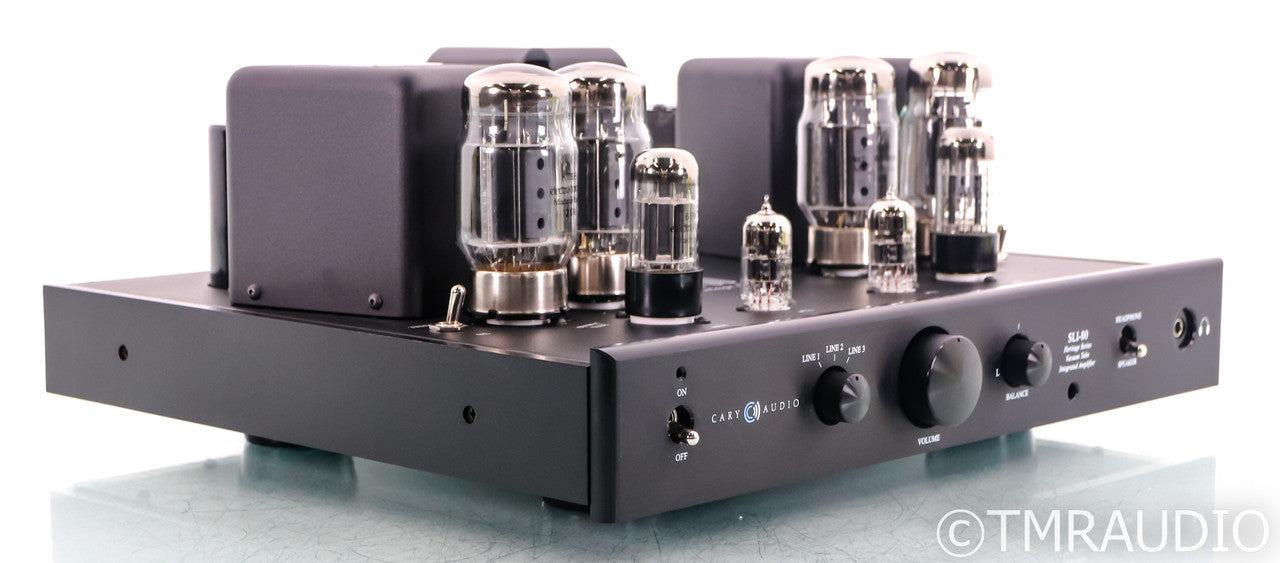 Cary Audio SLI-80HS Stereo Integrated Tube Amplifier; SLI80HS; Heritage Series