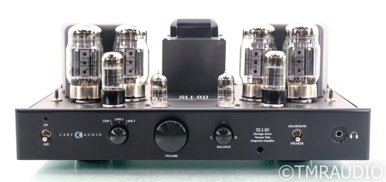 Cary Audio SLI-80HS Stereo Integrated Tube Amplifier; SLI80HS; Heritage Series