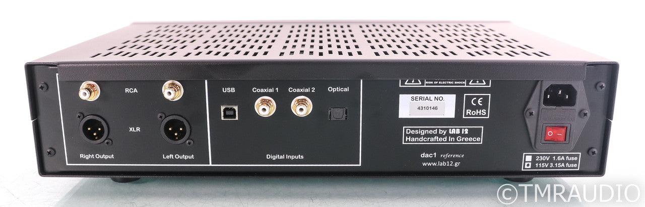 Lab12 dac1 reference Tube DAC; DAC-1 (Open Box)