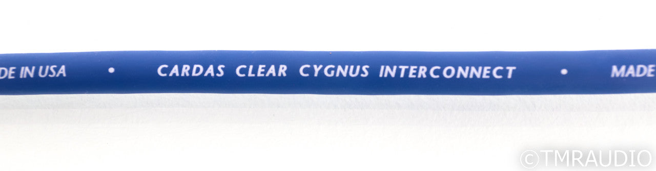 Cardas Clear Cygnus RCA Cables; 1m Pair Interconnects (Open Box)