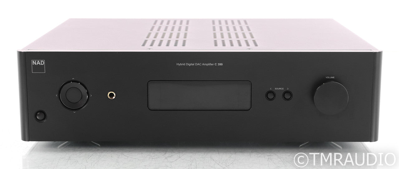 NAD C399 Stereo Integrated Amplifier; C-399; Remote; MM Phono; DAC