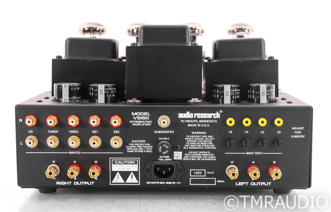 Audio Research VSi60 Stereo Tube Integrated Amplifier; VSi-60; Remote