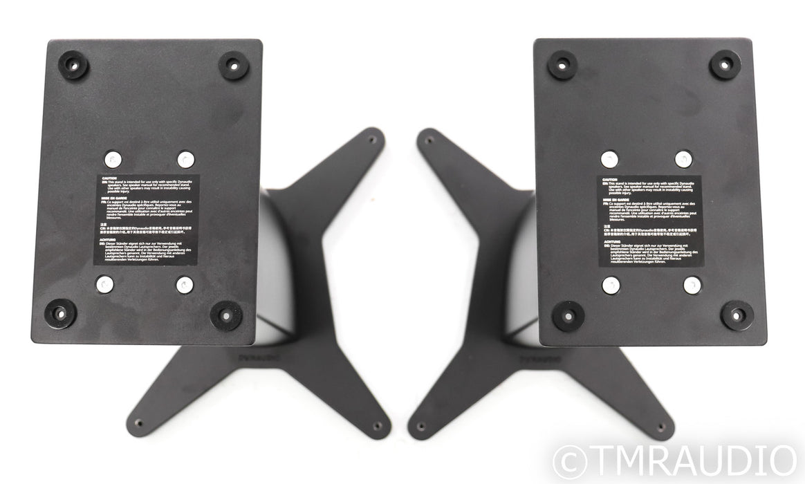 Dynaudio Stand 20 Speaker Stands; Black Satin Pair